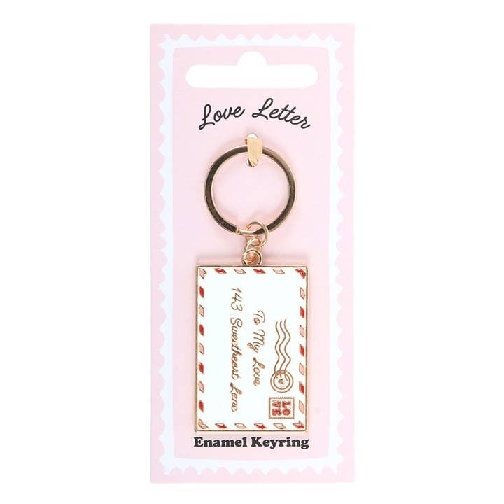 Something Different Wholesale - Wholesale Keychain - Women's - Love Letter Valentine's Day Keyring1