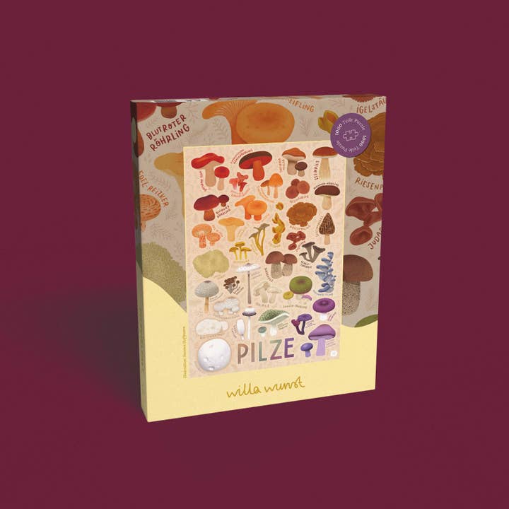 Willa Wunst GmbH – Großhandel Puzzle - Erwachsene – Pilzvielfalt Puzzle2