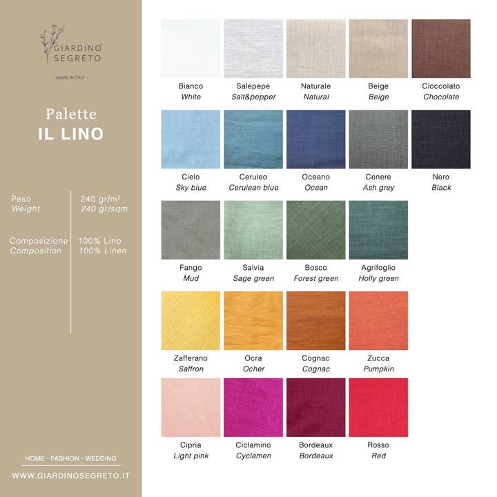 Giardino Segreto - Wholesale Ornament - Pure linen mignon fish decoration2