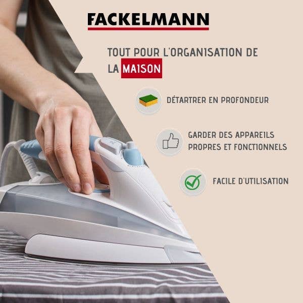 Fackelmann - Wholesale Ironing board - Fackelmann iron and steam iron descaler1