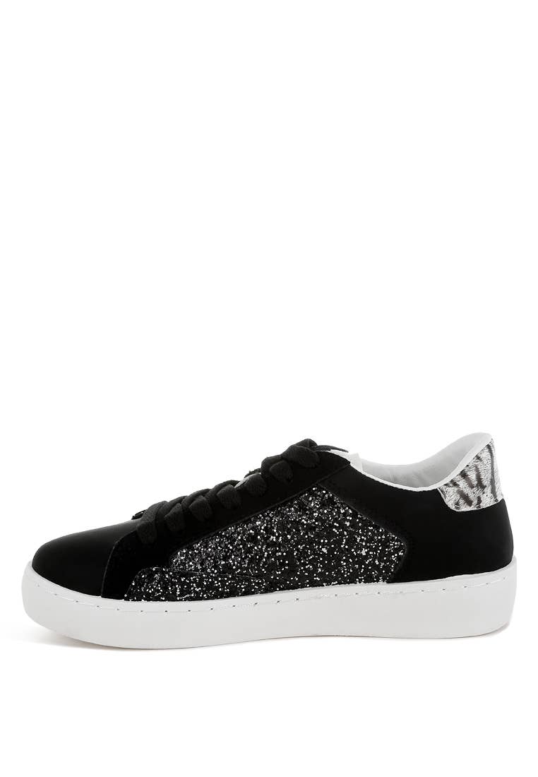 Rag Company - Vente Baskets tendance – femme - Espadrilles en similicuir à paillettes Cosmolight9