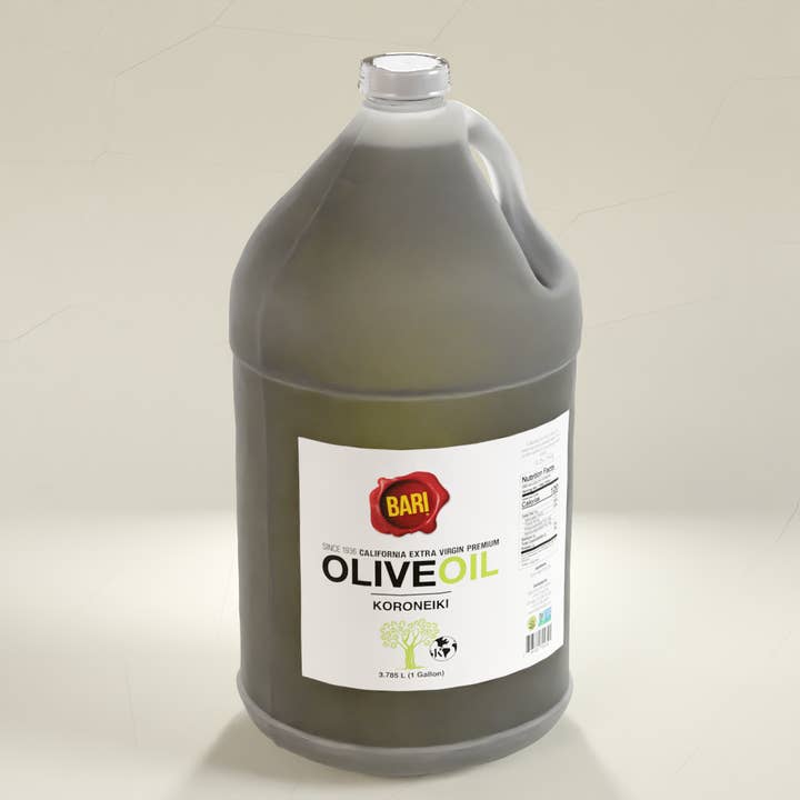 Koroneiki Ekstra Jomfru Olivenolie - 1 Gal for engroshandel hos Bari Olive Oil