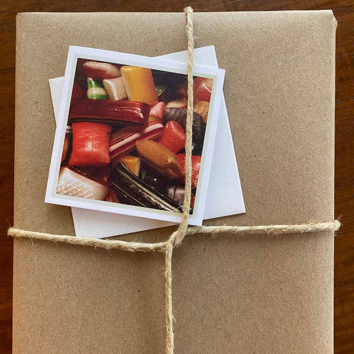 Tarjeta de carcasa de caramelo para venta al por mayor de Whispered Light Greeting Cards