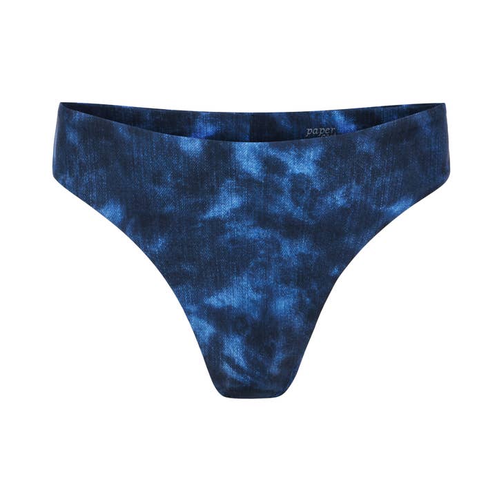 joker en bas en jean bleu pour la vente par papercut swim