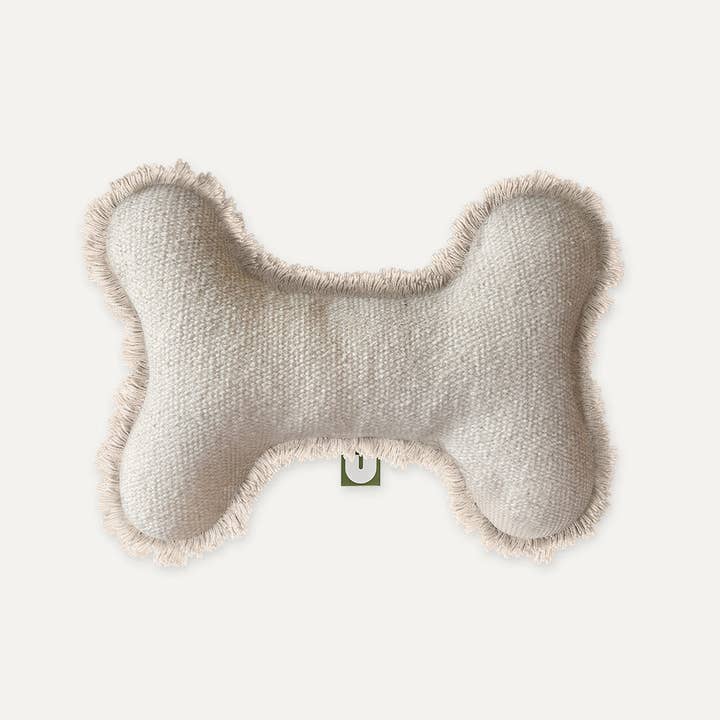 CAFIDE - Wholesale Pet Plush Toy - Dog - White Bone Dog Toy, Fleky