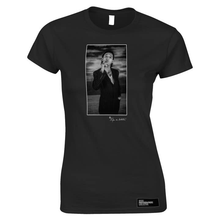 Dave Gahan, Depeche Mode, Londres, 1996 (SdB) T-shirt pour femme pour la vente par Rock Photographers Collective