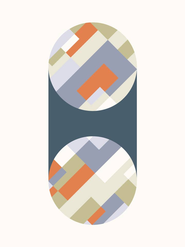 GEOMETRISKT TRYCK, MÄNSKLIG JORDSAMLING för wholesale av Pistacchio & Caffè