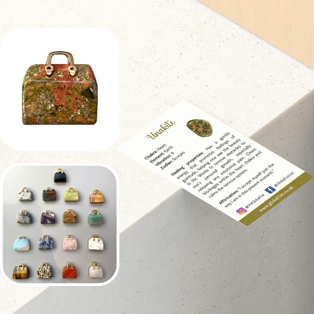 VIE - Wholesale Decorative Figurine - Mini Crystal Handbags, 2-2.5cm34