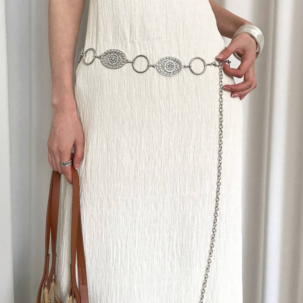 Funkyrel® Atzbranding Limited - Wholesale Belt - Women's - Beco - Boho Metal Links Waist Chain Belt2