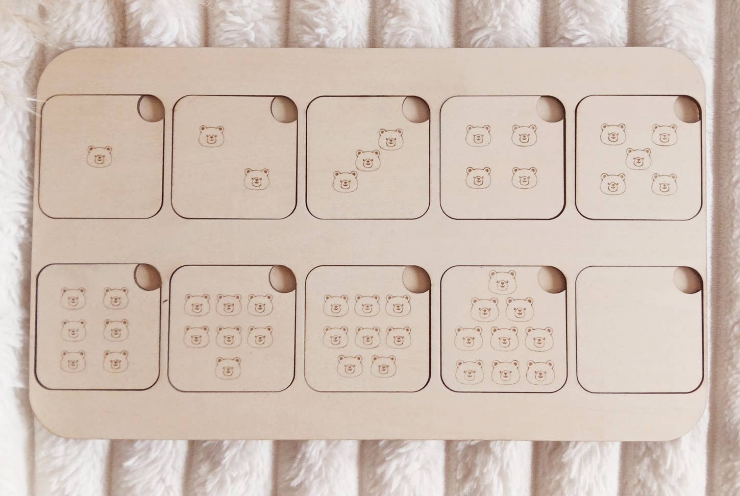 Playwood&Cie - Wholesale Wood Toy - Kids - Educational Wooden Game Numbers & Quantities5