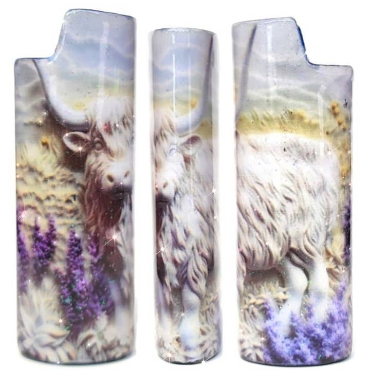 Highland Cow cigarettändarhållare för wholesale av BCD