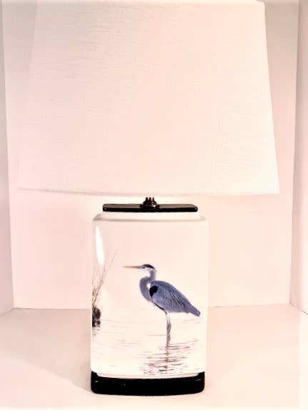 MacHatton & Hall, LLC - Wholesale Accent/Desk Lamp - Large Standing Heron Lamp - without shade3
