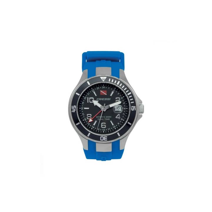 Swimcore - Venta al por mayor Reloj de pulsera - Hombre - Reloj de buceo | Cressi Traveller Dual Time4
