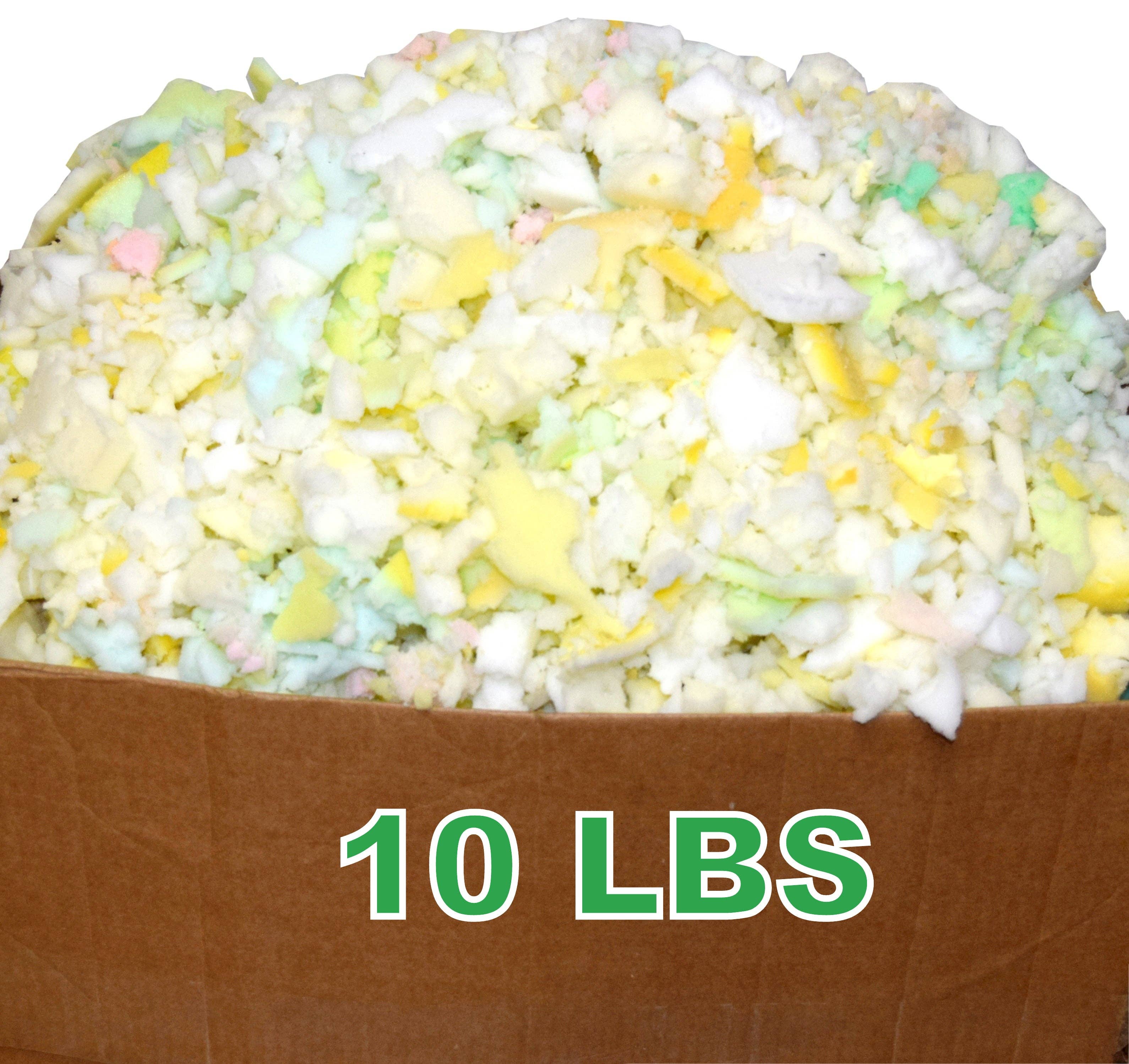 Bean Products - Wholesale Pet Bed - Cat/Dog - Shredded Foam Fill for Bean bags, pillows, pet beds, cushions - CertiPUR9