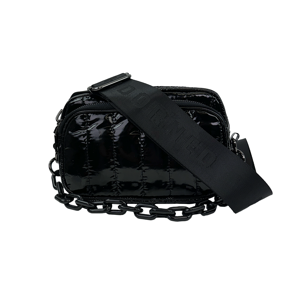 AHDORNED - Vente Sac à bandoulière – femme - Sac à bandoulière en nylon liquide matelassé Ramona6