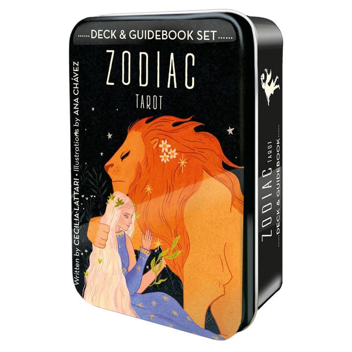 Cardshouse - Wholesale Tarotkaarten - Zodiac tarotkaarten set met gids in blik – Cardshouse1