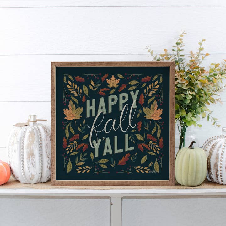 Kendrick Home - Wholesale Sign - Autumn Sayings I v2 Fall By Becky Thorns