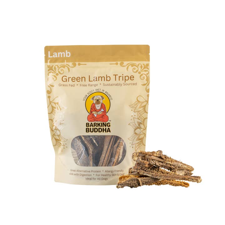 Barking Buddha Green Lamb Tripe Bag 6 oz. and other Purchase Wholesale tripe. Free Returns & Net 60 Terms on Faire trending on Faire.