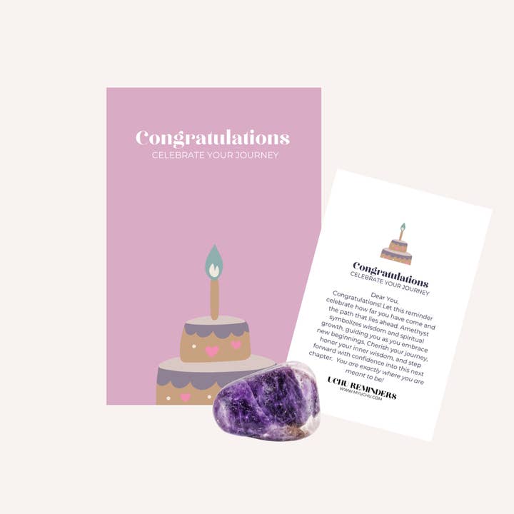 Stone MOMENTS - Congratulations for wholesale by UCHU REMINDERS