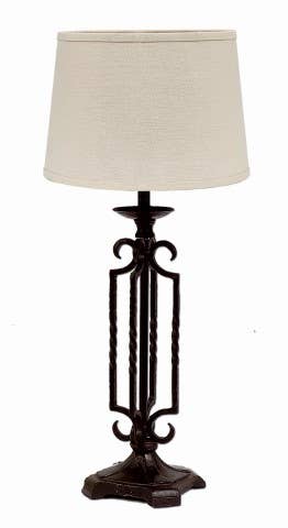 Home Collections by Raghu - Wholesale Accent/Desk Lamp - Open Metal Table Lamp