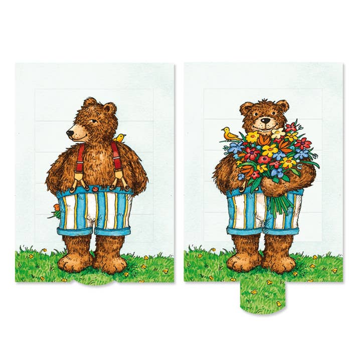 Curiosi - Wholesale Everyday Greeting Card - Living card “bear”