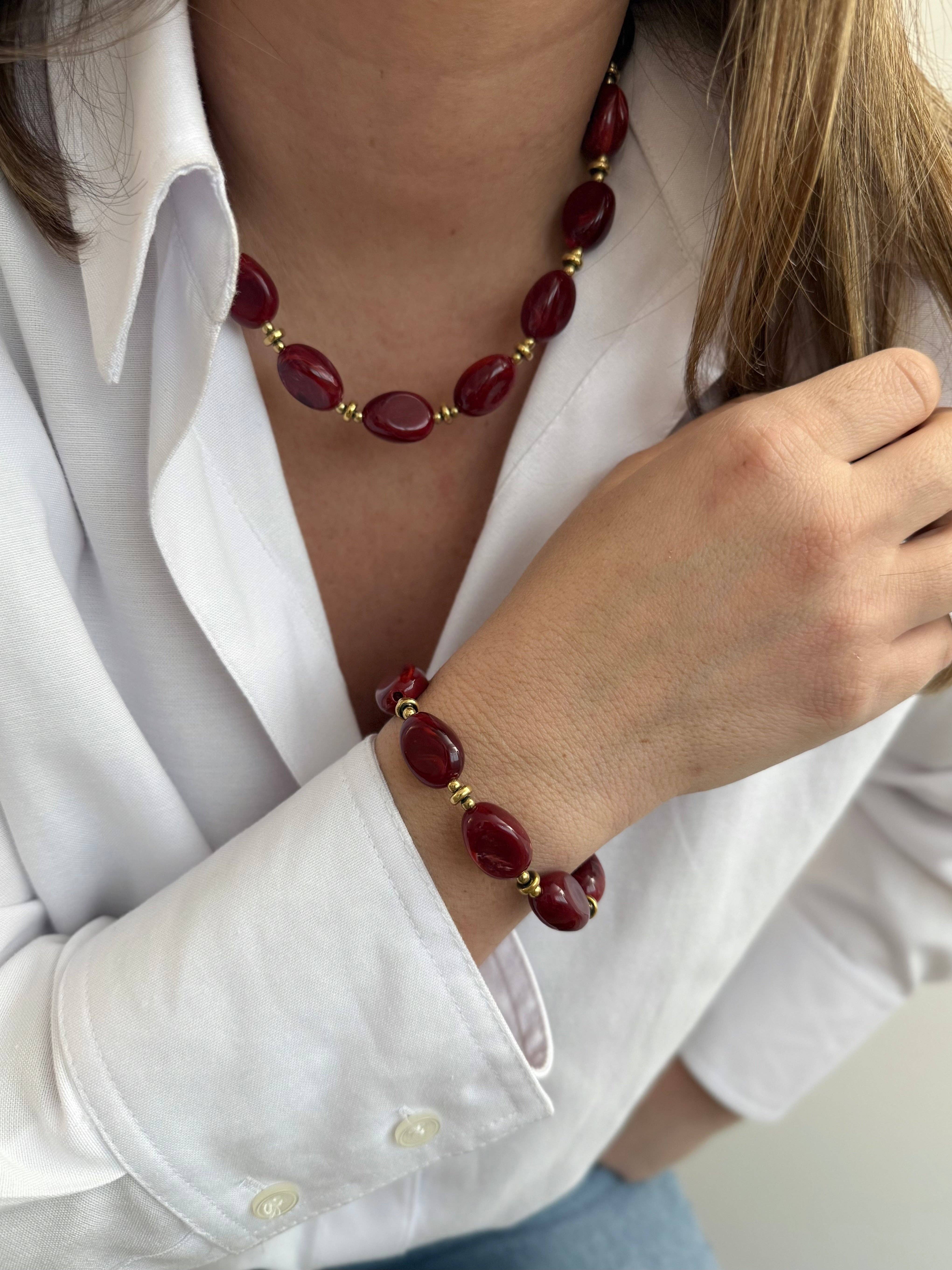 A.B. Paris - Wholesale Beaded/Pearl Necklace - Java - 7 colors16