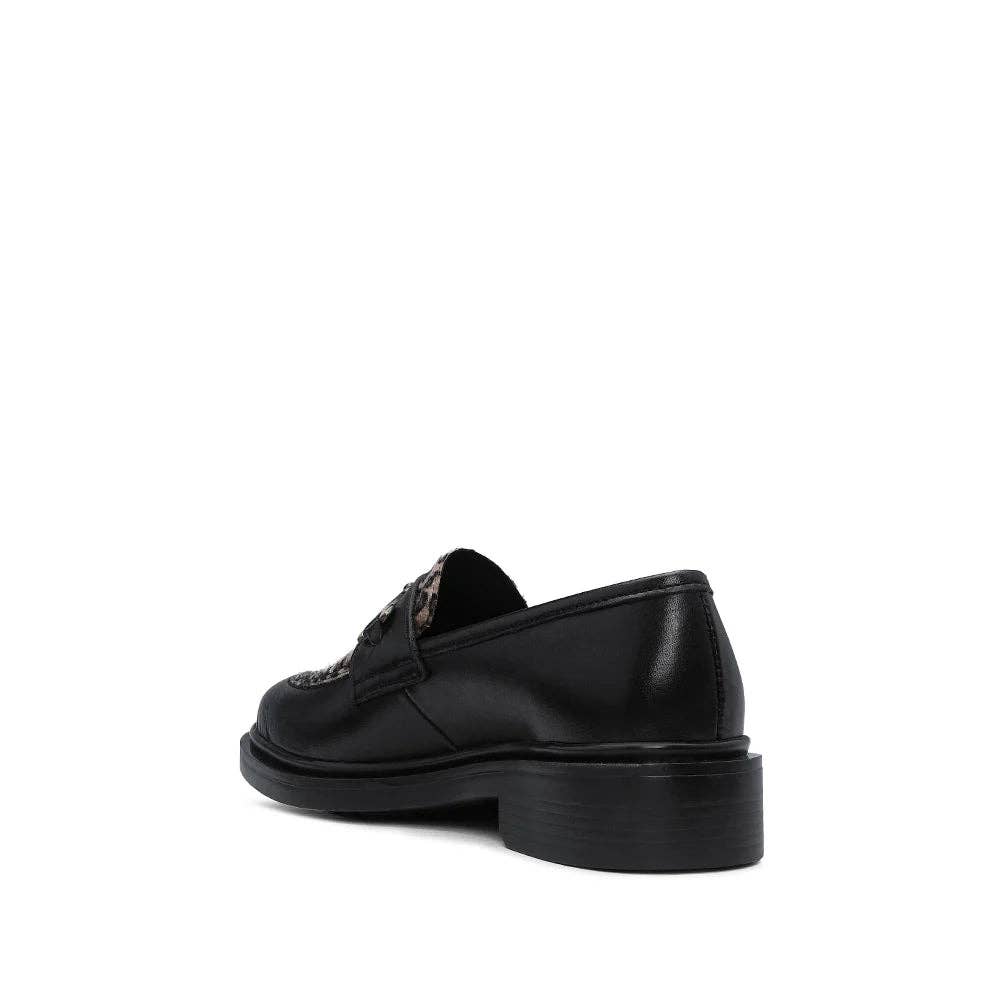 Black LEOPARD LOAFERS for wholesale on Faire0
