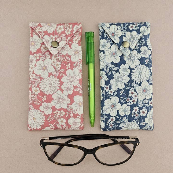 Glasses/pencil case in 100% cotton for wholesale by Royal marais