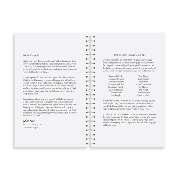 Muscadine Press - Wholesale Journal/Diary - Yearly Prayer Journal, Rose Garden3