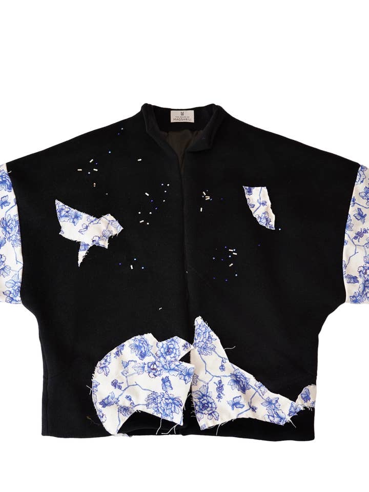 The House of Magsarili - Wholesale Coat - Women's - The Mending Collection---> Coat No.1 'Shattered'1