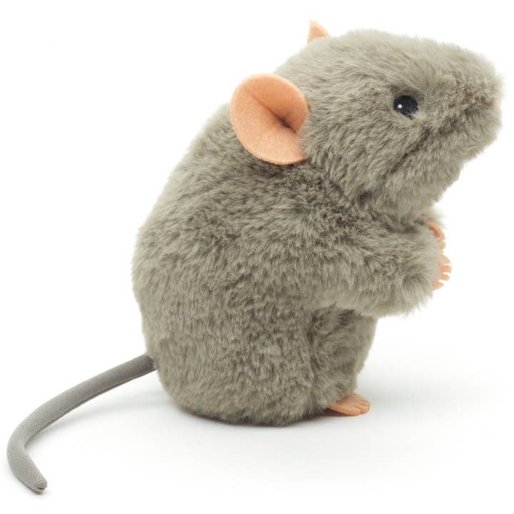Uni Toys - Wholesale Stuffed/Plush Toy - Kids & Baby - Mouse, sitting 15 cm (height) - cuddly/plush toy1