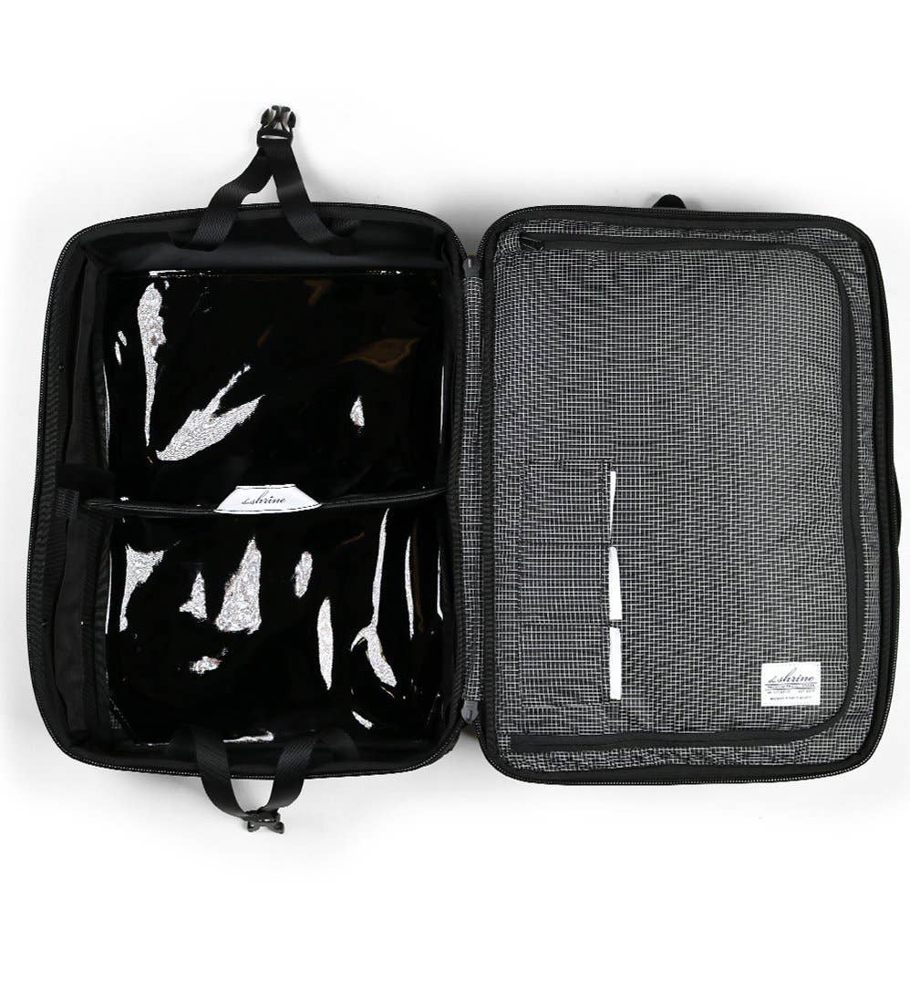 The Shrine - Wholesale Backpack - Unisex - Shrine Sneaker Weekender - Triple Black V32