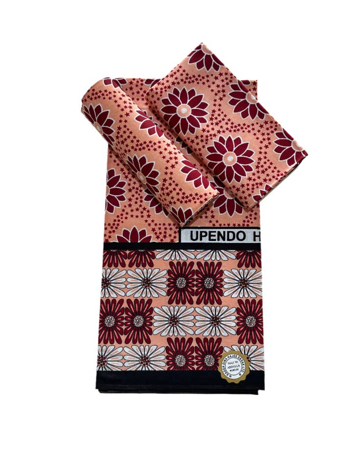 East African Khanga cotton fabric for wholesale by Meekono