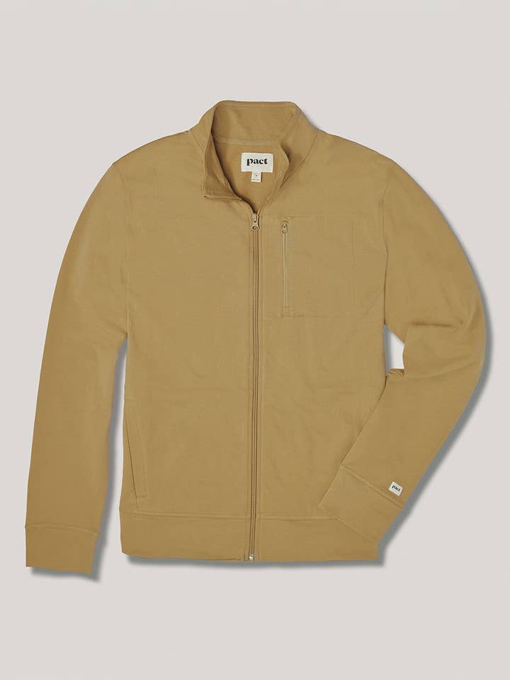 Fennel Men's Stretch French Terry Track Jacket for wholesale on Faire