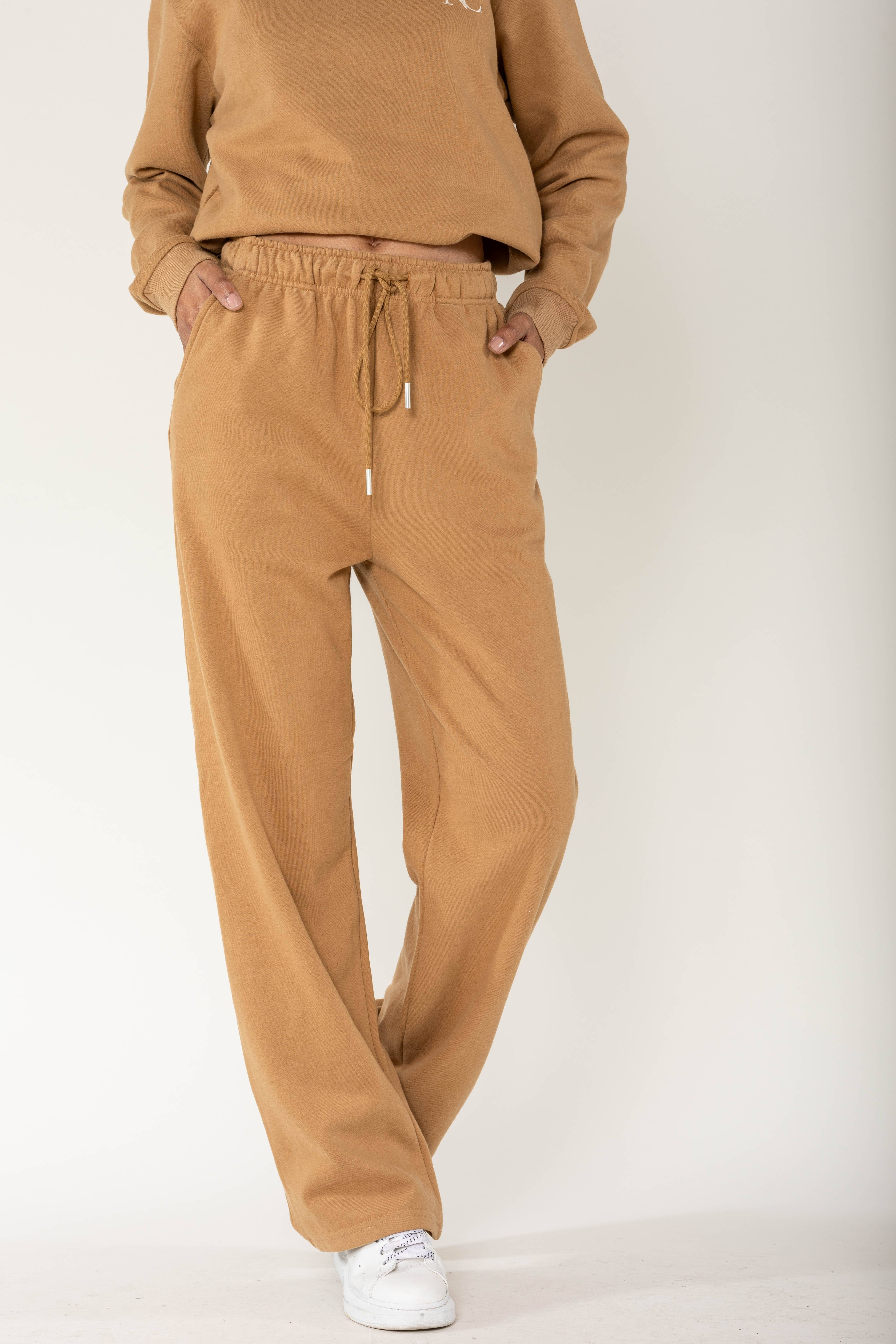 Nina Carter - Wholesale Lounge Sweatpants/Joggers - Women's - F023 loungewear sport flared fleece joggers13