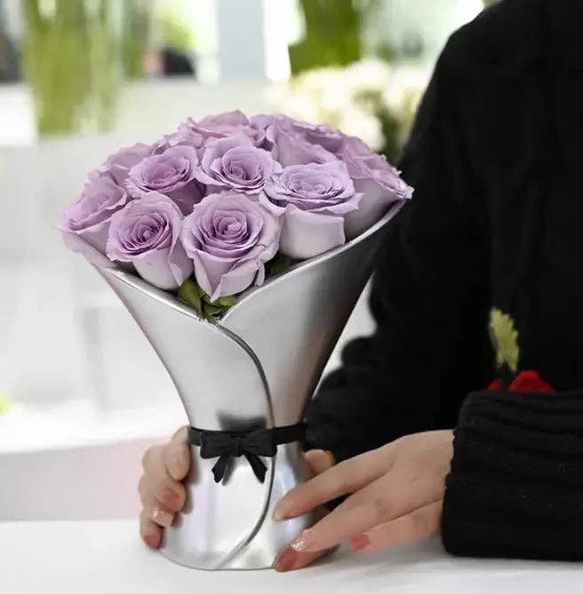 Elegant Design Supply - Wholesale Vase - Hand Held Flower Cone Vase
6