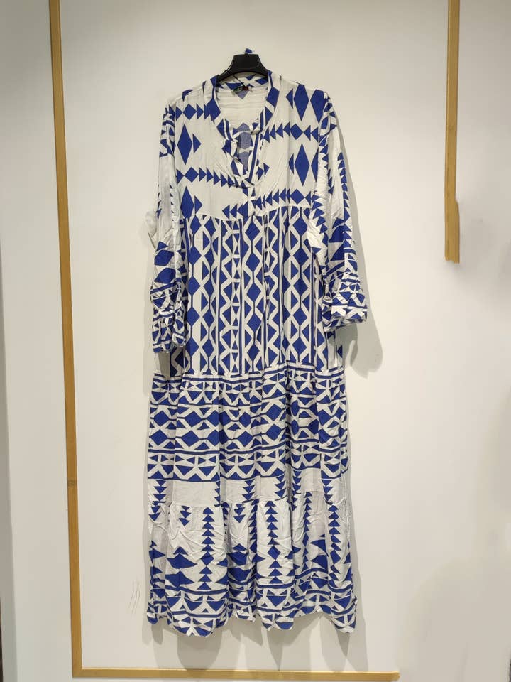 Pomelo paris – Großhandel Kleid – Damen – ELMO langes Sommerkleid 02 - PE257