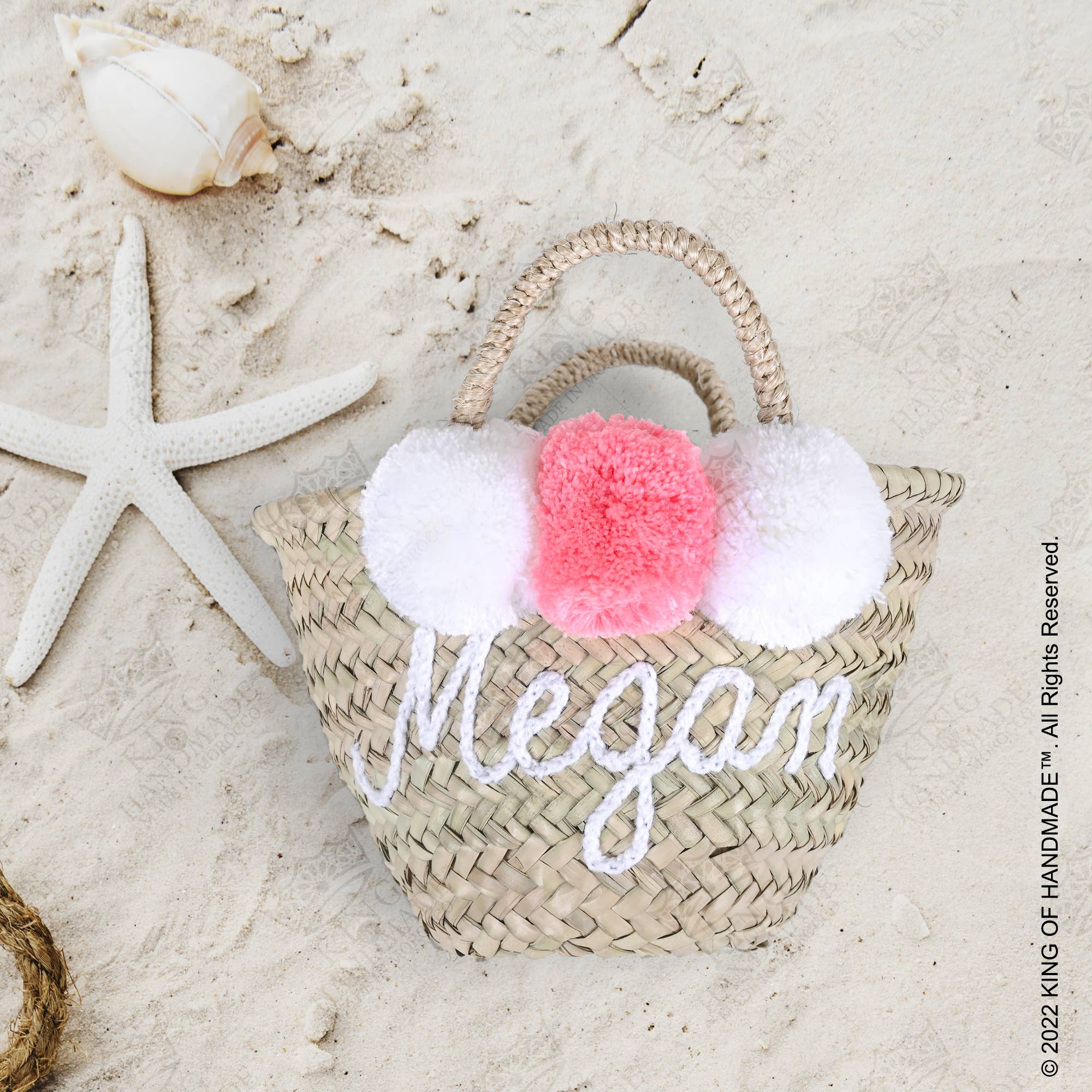 King Of Handmade - Wholesale Beach Bag - Custom embroidered handbags For Bride, Bridal party Gift1