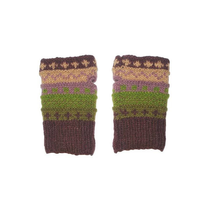 Lakhays Collection Inc. - Wholesale Hand Warmer - Winter Hand-Knit Wool Unisex Handwarmer Fingerless Gloves11