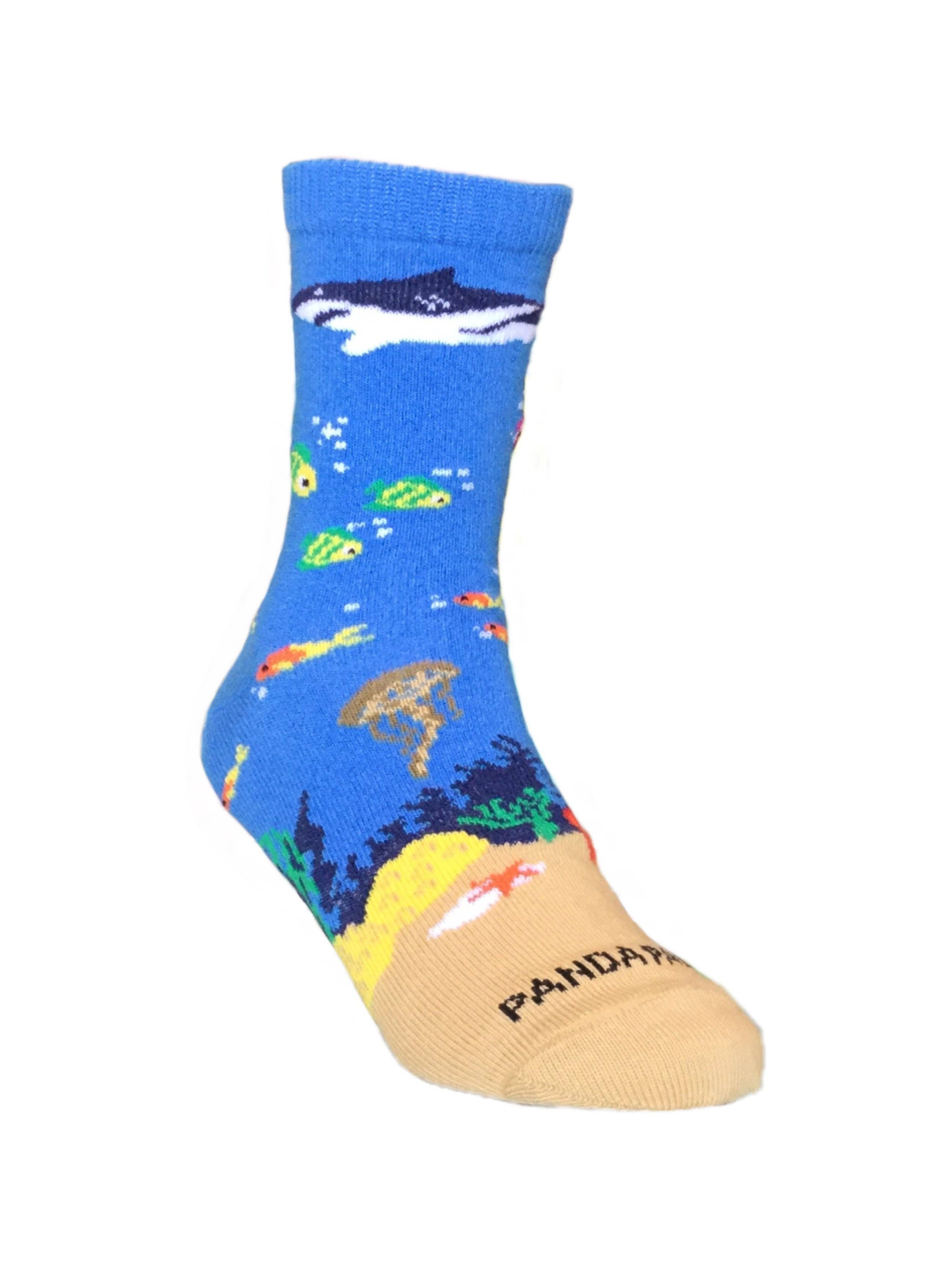 Sock Panda - Wholesale Socks - Kids - Shark in the Ocean Socks (Ages 3-7)3