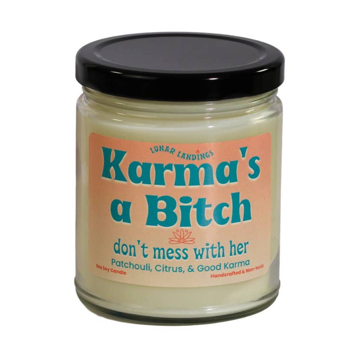 Karma Soy Candle for wholesale by Lunar Landings