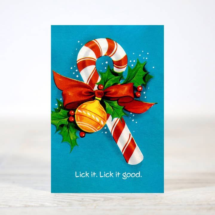 Bad Betty Greeting Co. - Wholesale Christmas Card - Mini 12 Days of Dirty & Flirty Christmas Card Gift Set