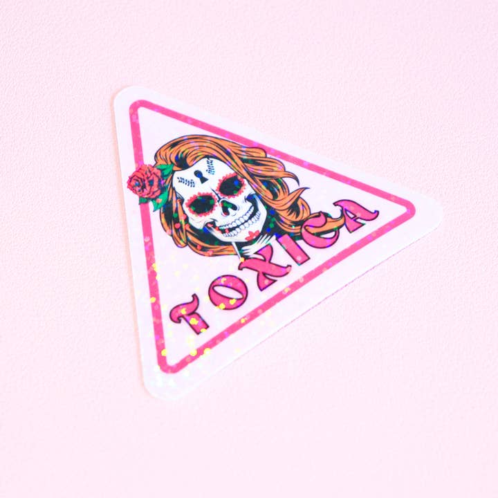 Espyz Studio - Wholesale Sticker - La Toxica Sticker - Holographic Sticker - Latina Sticker1