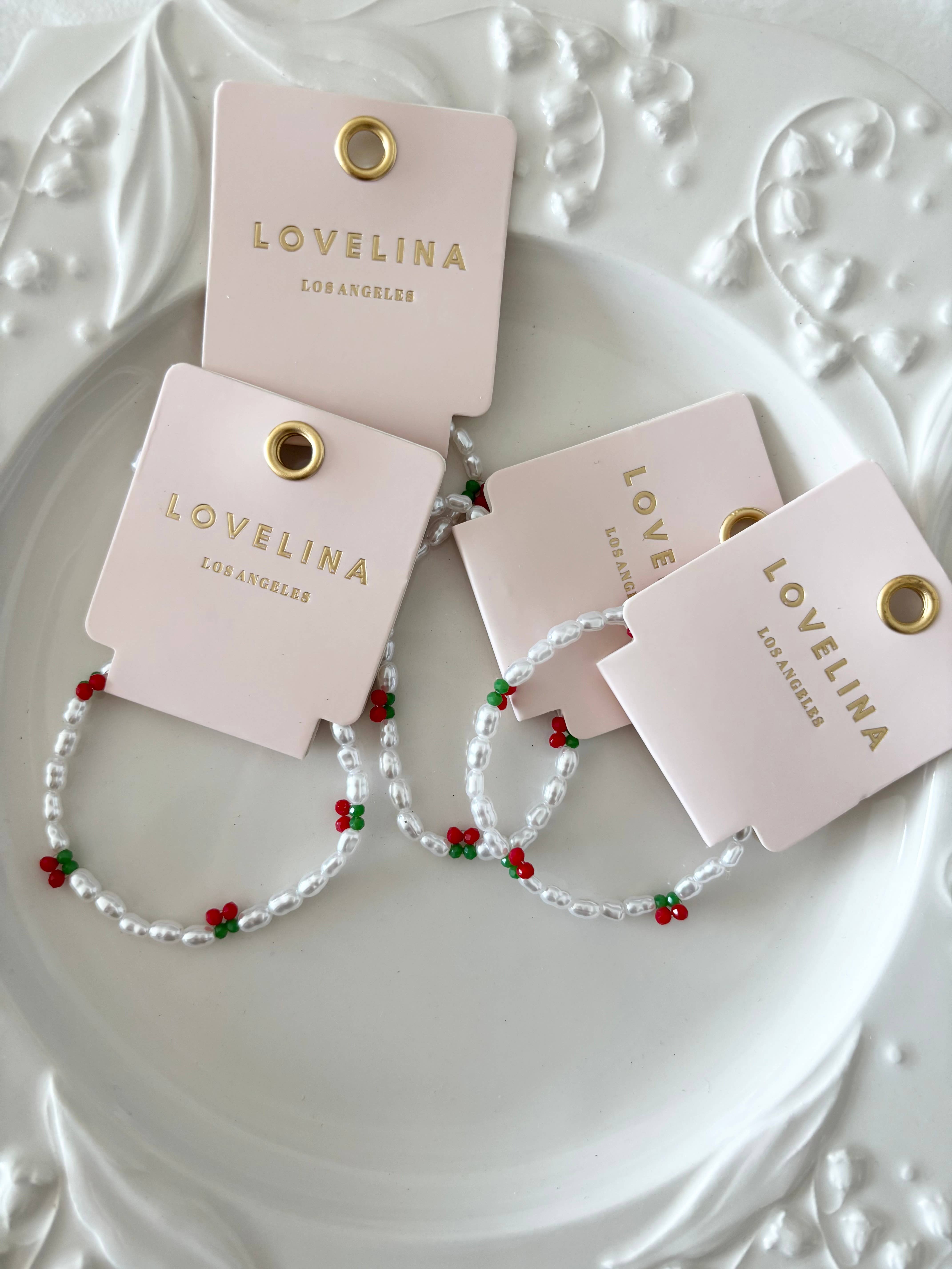 LoveLina – Engroshandel Perlearmbånd – Cherry Y2K Vibe Armbånd (ECATI)1