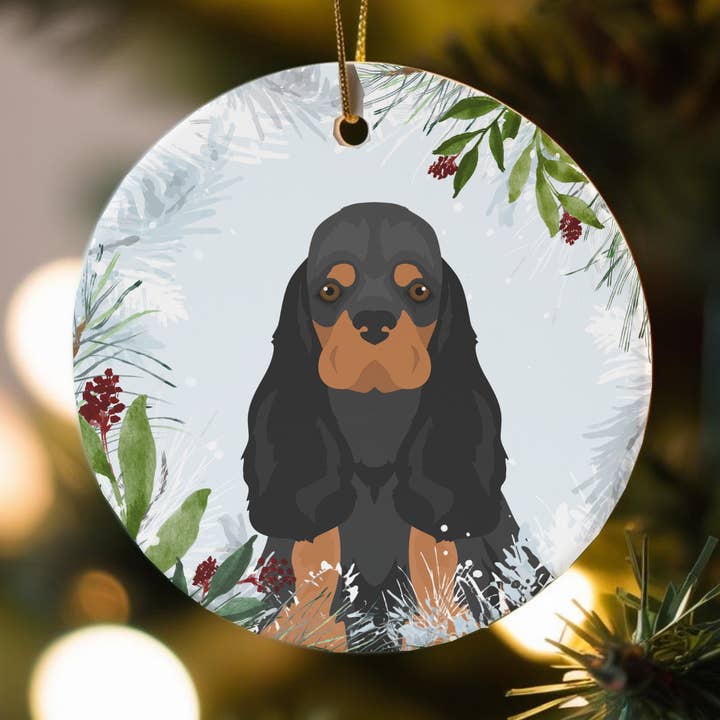 Ornements de Noël pour chien Cocker Spaniel pour la vente par Canine Companions