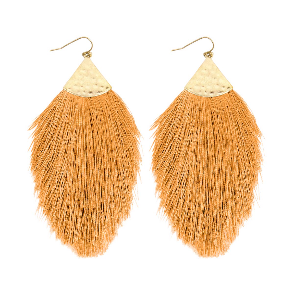 MYS Wholesale Inc - Wholesale Tassel Earrings - Tassel With Hammer Metal Hook Drop Earrings46