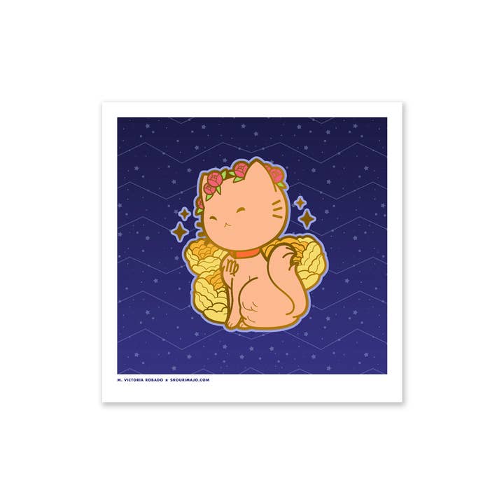 SHOURIMAJO - Wholesale Art Print - Art Prints Sassy Kitties Zodiac Kitties5