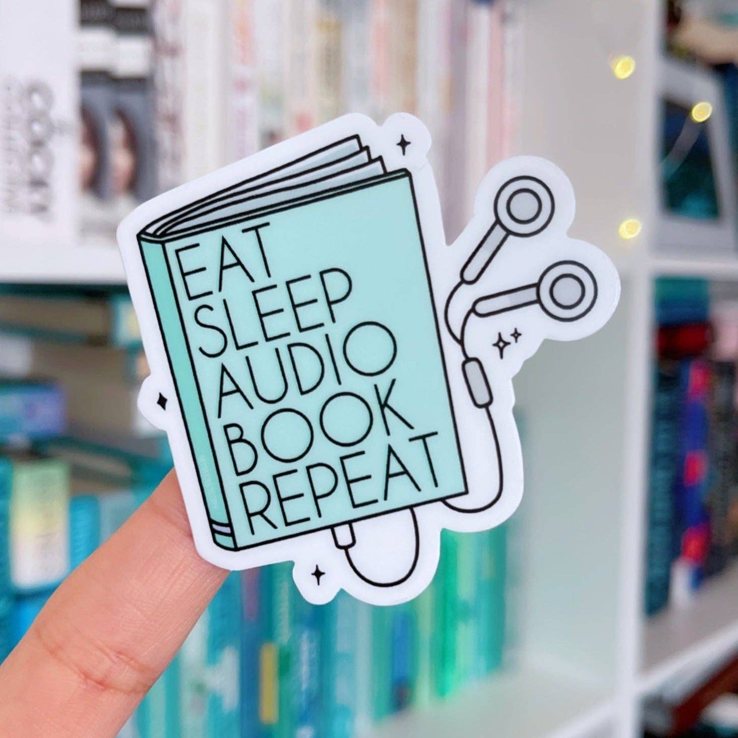 My Secret Copy – Engroshandel Klistermærke – Spis søvn lydbog gentag klistermærke5