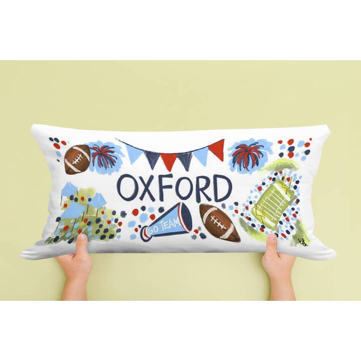 Oxford City Cheer 12 x 18 pude for engroshandel hos LuckyBird Apparel and Home