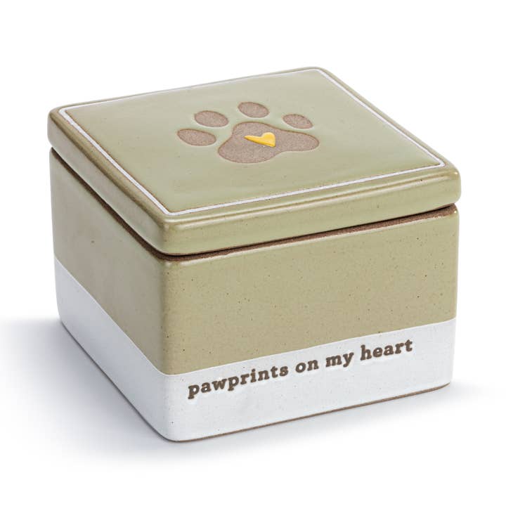 Inspired Keepsake Box - Paw Prints for wholesale by DEMDACO